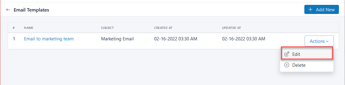 Creating Email Templates Figure 30