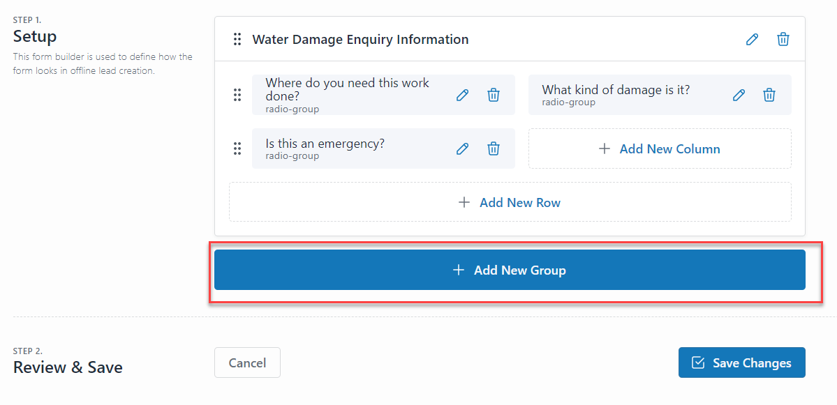 Setting Up Custom Fields