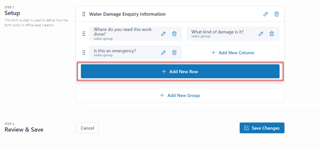 Setting Up Custom Fields