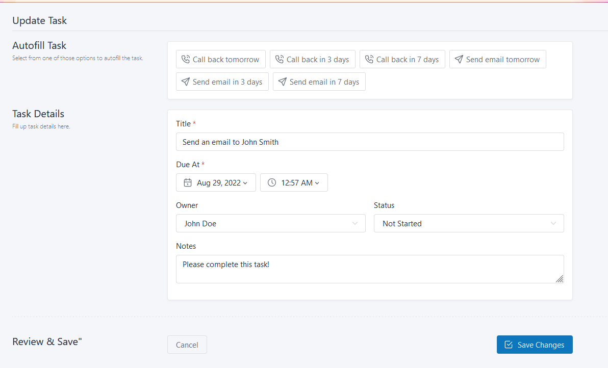 Managing Tasks Figure 58