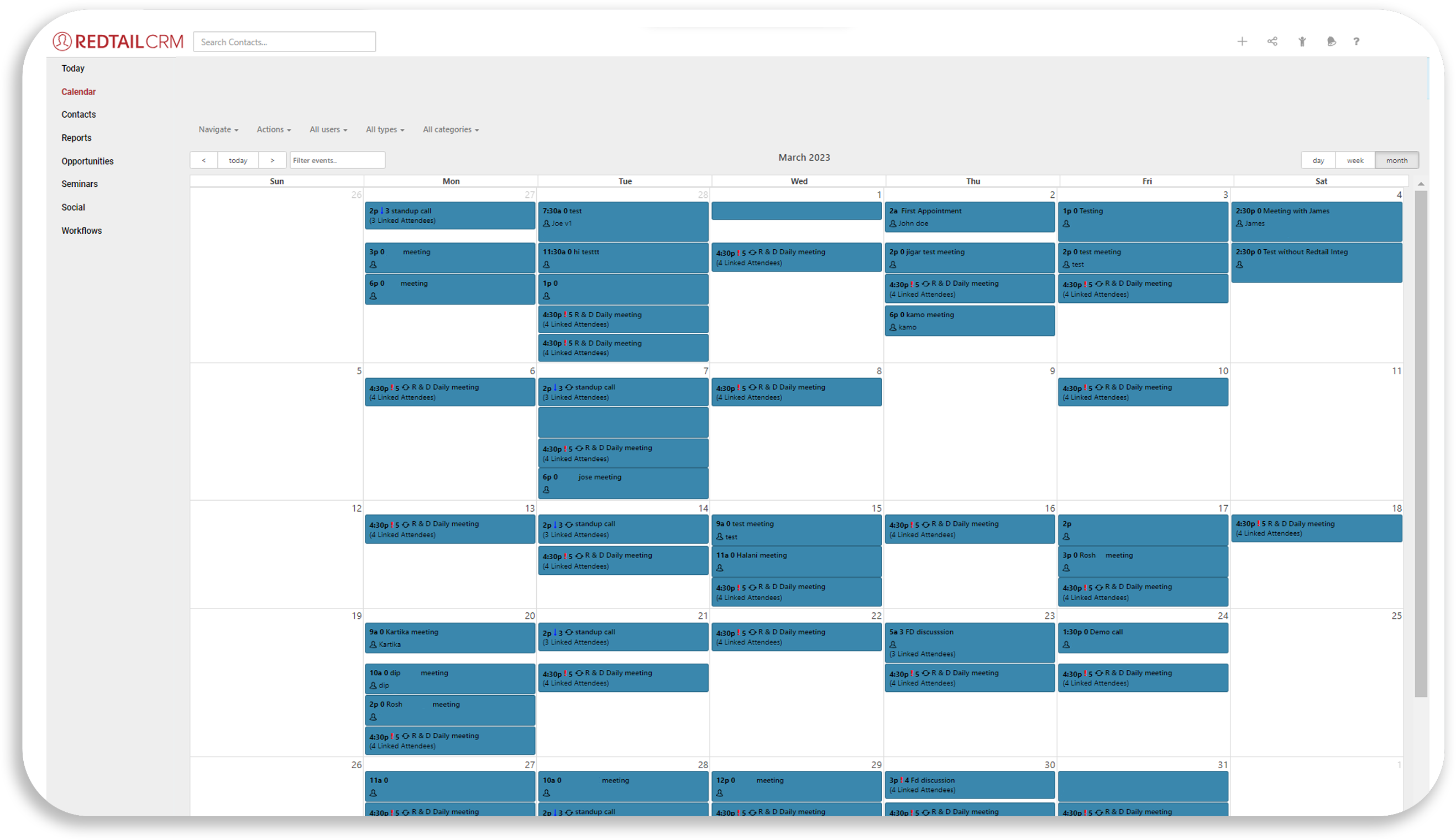 Sync Redtail Calendar with Outlook & Google Calendar