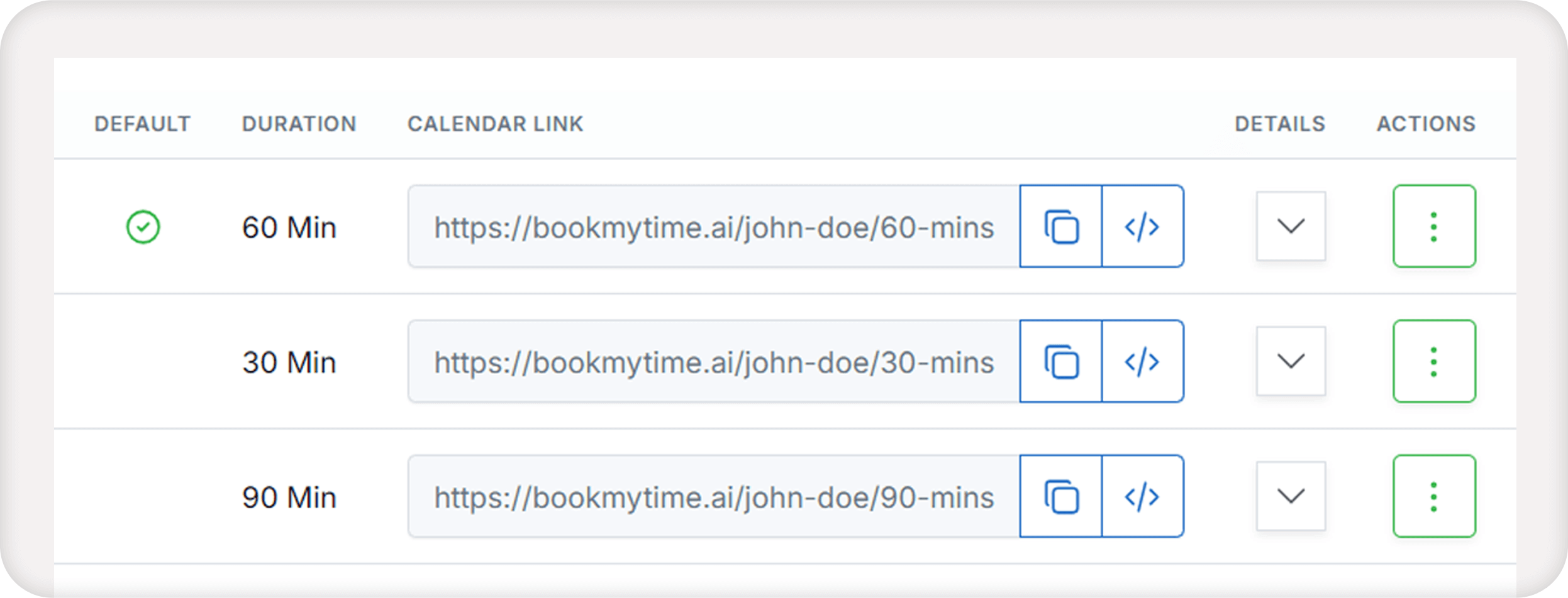 Multiple Public Calendars Per User
