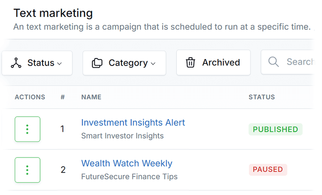 Integrated Campaign Management
