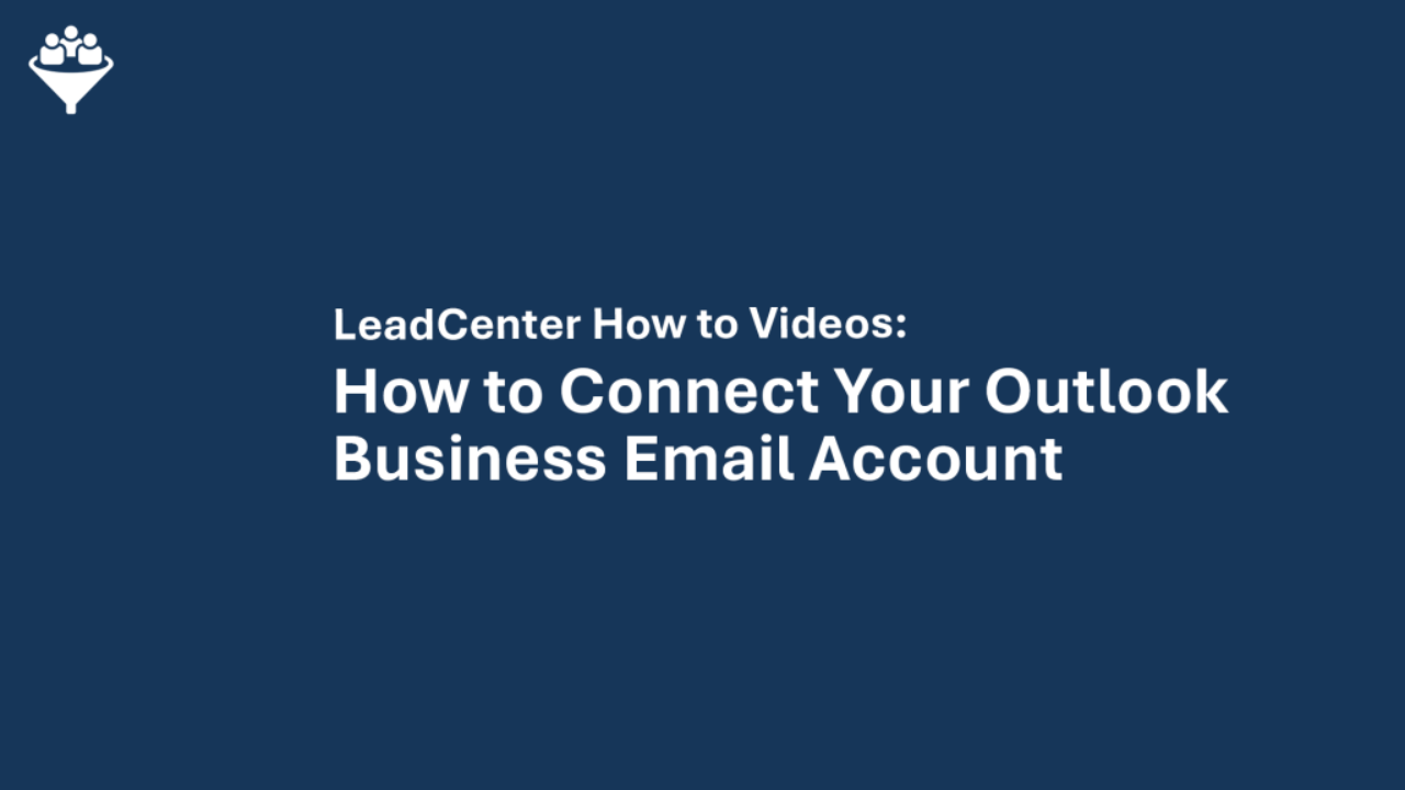How to Connect Your Outlook Business Email Account