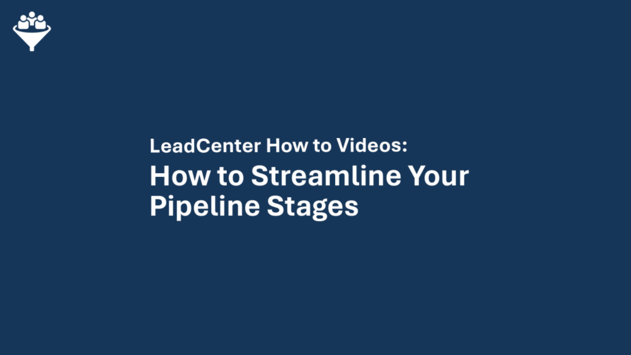 How to Streamline Your Pipeline Stages